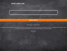 Tablet Screenshot of cloud-nodes.com